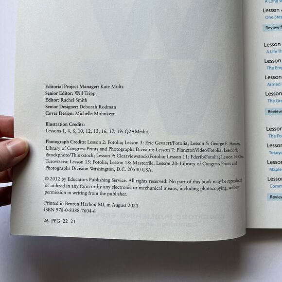 Wordly Wise 3000 Book 4 Systematic Academic Vocabulary Development Workbook - Picture 4 of 11